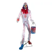 Animerad Clown med Färgburk Prop