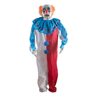 Animerad Stående Clown med Ljud och Ljus - 180 cm