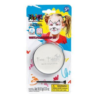 Ansiktsfärg Barn Vit
