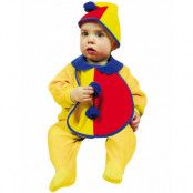 Baby Clown Huvudbonad & Haklapp