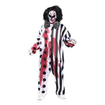 Blödande Clown Maskeraddräkt - One size