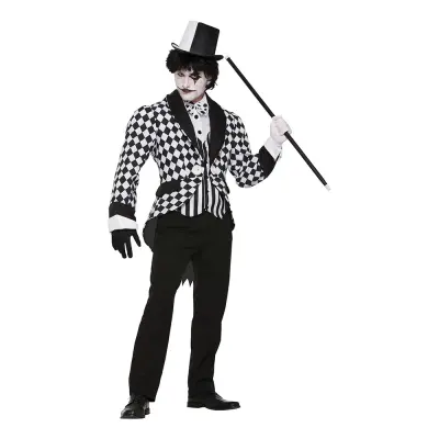 Clown Frack med Väst - One size