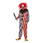 Clown Halloween Maskeraddräkt - Large