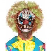 Clown Head - Latexprotes med Fästningsmedel