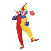 Clown Maskeraddräkt - Medium