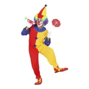 Clown Maskeraddräkt - Medium