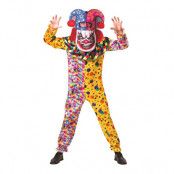 Clown med Stort Huvud Maskeraddräkt - One size
