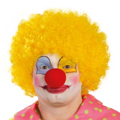 Clown Peruk Gul