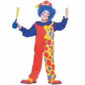 Clowndräkt barn toddler