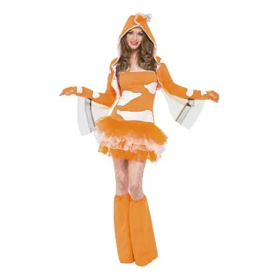 Clownfishklänning Maskeraddräkt - X-Small