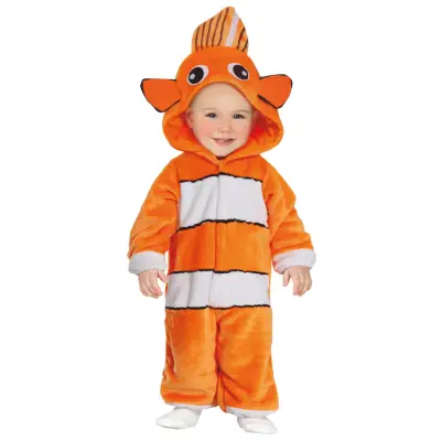 Clownfisk Babydräkt 12-18 mån