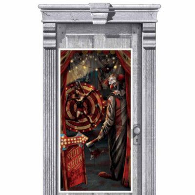 Dörrdekoration Clown på karneval