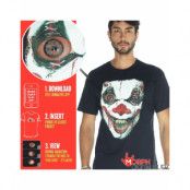 Demon Clown - NYHET! Digital Dudz T-shirt med Ficka för Animation