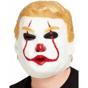 Donald Trump Inspirerad Clownmask i Latex