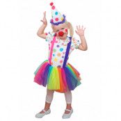 Dräkt, Clownklänning 2-4 år