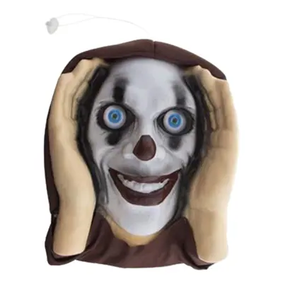 Fönstertittare Läskig Clown