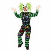 Galen Joker Clown Barn Maskeraddräkt - Large