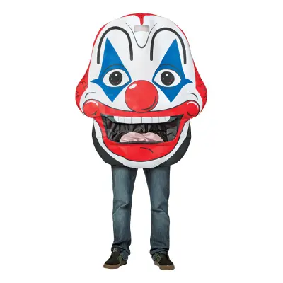 Gigantisk Clown Maskeraddräkt - One size
