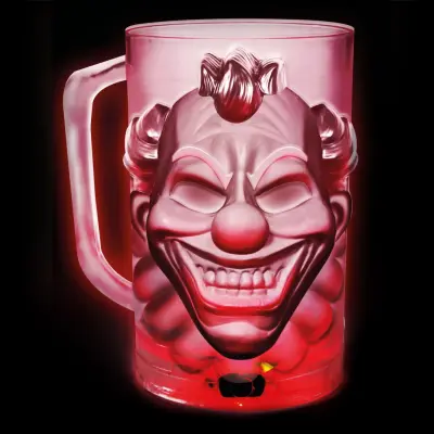 Glas med Lyse Clown