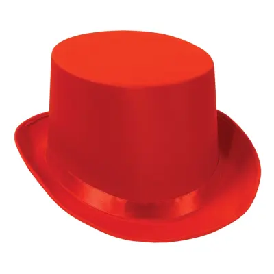 Höghatt Satin Röd - One size