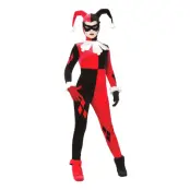 Harley Quinn Classic Deluxe Maskeraddräkt - Medium