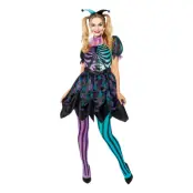 Haunted Harlequin Maskeraddräkt - Medium/Large