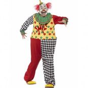 Jimbo The Killer Clown Kostym med Mask