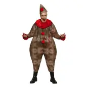 Kuslig Clown Maskeraddräkt - Medium