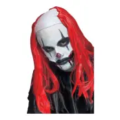 Läskig Clown Peruk - Blå
