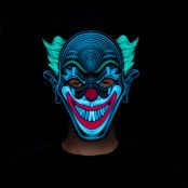 Led-mask, clown