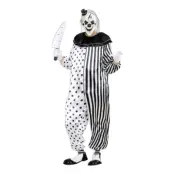 Mördar Pierrot Maskeraddräkt - X-Small
