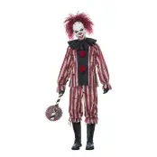 Ond Clown Maskeraddräkt - X-Large