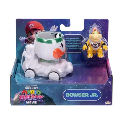 Mario Galaxy Movie Fordon med figur Bowser Jr - Super Mario -  Leksaksaffären