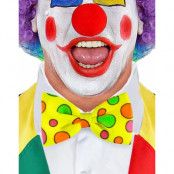 Polka Dot Multicolor Clown Bow kostymtillbehör