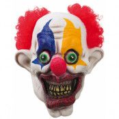 Scary Clown - Heltäckande Latexmaske