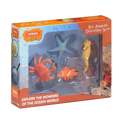 schleich® WILD LIFE Havsdjur 4-pack 42742 - Schleich -  Leksaksaffären