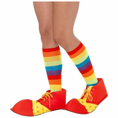 Skoöverdrag Clownskor