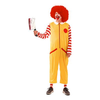 Snabbmats Clown Maskeraddräkt - One size