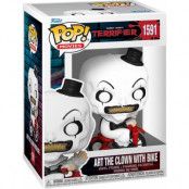 Terrifier - Art The Clown with Bike Vinyl Figur 1591 - Funko Pop! - Funko Shop Europe