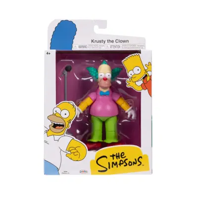 The Simpsons Figur 13cm Krusty the Clown - The Simpsons -  Leksaksaffären