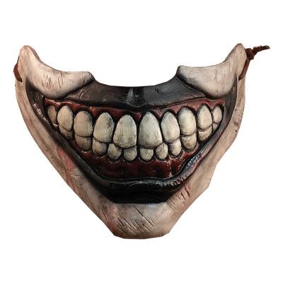 Twisty the Clown Mun Halvmask - One size