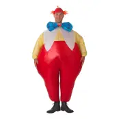 Uppblåsbar Clown Maskeraddräkt - One size
