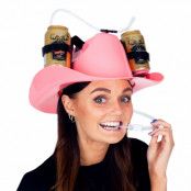 Ölhjälm Cowboy Rosa