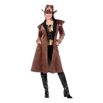 Autentisk Western Kappa Dam Brun - 52