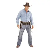 Autentiskt Cowboyhölster Dubbel