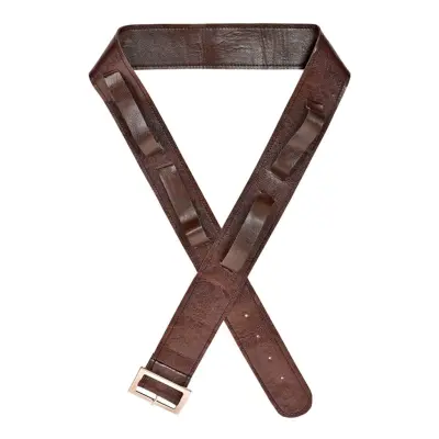 Bälte Brunt med Hölster