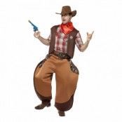 Big Bad John Cowboy Maskeraddräkt - One size