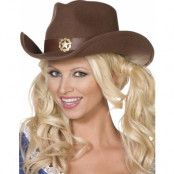 Charming Cowboy - Brun Cowboyhatt