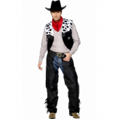 Cowboy Läderkostym M