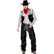 Cowboy Läderkostym M